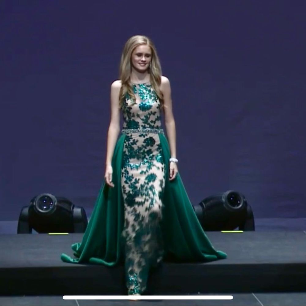 Beautiful Terani Couture gown.